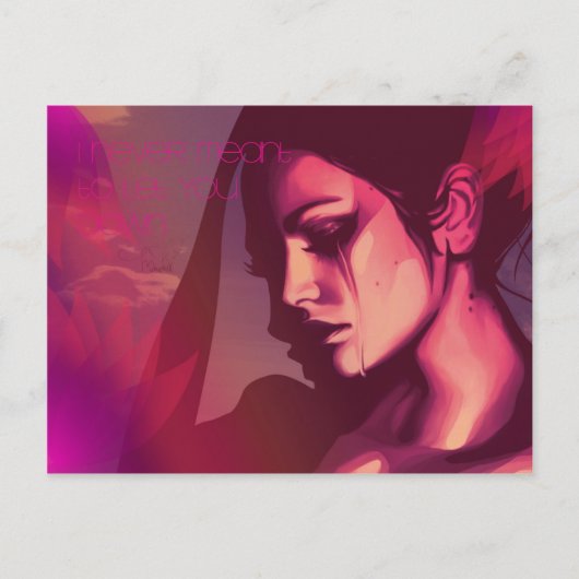 落胆させたくはなかった（ポストカード） ポストカード (正面)