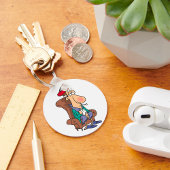 落胆した男性キーチェーン キーホルダー