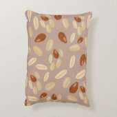 落花模様 アクセントクッション (裏面(縦))