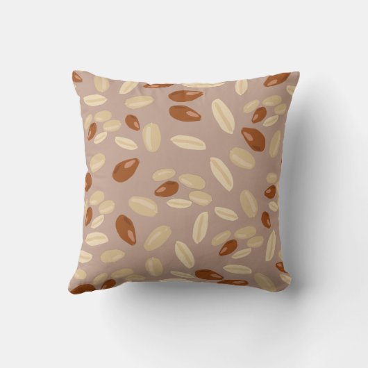 落花模様 クッション (裏面)