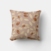 落花模様 クッション (正面)