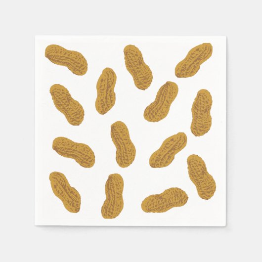 落花模様 スタンダードカクテルナプキン (正面)