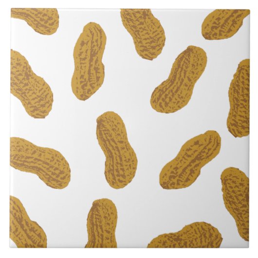 落花模様 タイル (正面)