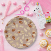 落花模様 ペーパープレート (パーティー)