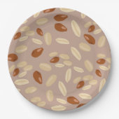 落花模様 ペーパープレート (正面)