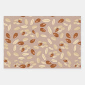 落花模様 ラッピングペーパーシート (正面)