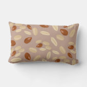 落花模様 ランバークッション (裏面)