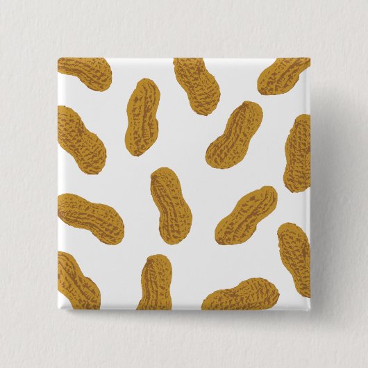 落花模様 缶バッジ (正面)