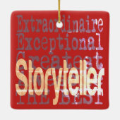 落語家 セラミックオーナメント (裏面)