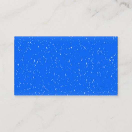 落雪名刺でショベルを打つ 名刺 (裏面)