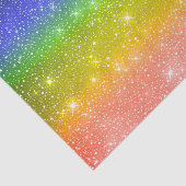 落雪水カラーレインボー銀河系スターLGBT 薄葉紙 (詳細)