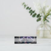 落雷した猫 スキニー名刺 (スタンド正面)