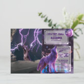 落雷した猫 招待状 (スタンド正面)