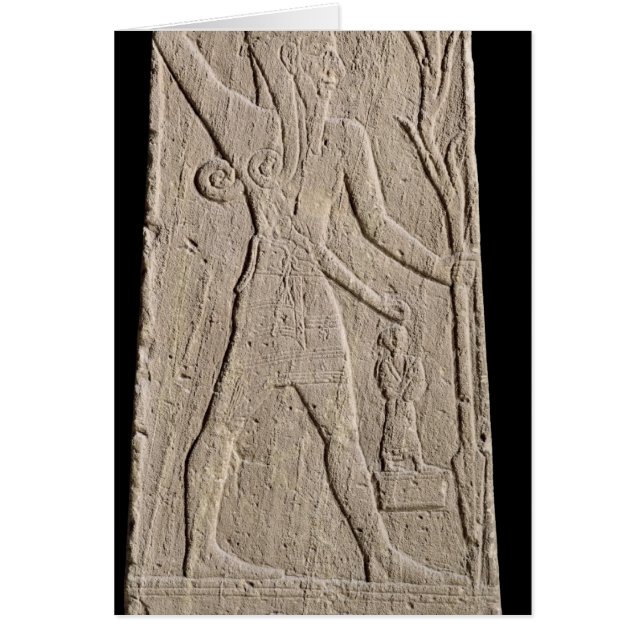 落雷を用いる嵐神のバアル (正面)