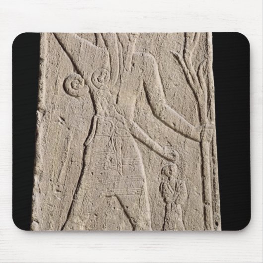 落雷を用いる嵐神のバアル マウスパッド (正面)