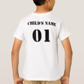 落雷 Tシャツ (裏面)