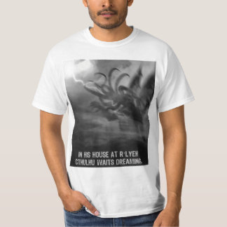 落雷Cthulhu Tシャツ