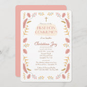 葉および果実の招待状 招待状 (正面/裏面)