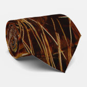 葉および針のタイ ネクタイ (ロール)