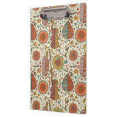 葉から成っている夏の花パターン クリップボード (左)