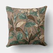 葉かわいらし模様可逆枕 クッション (裏面)