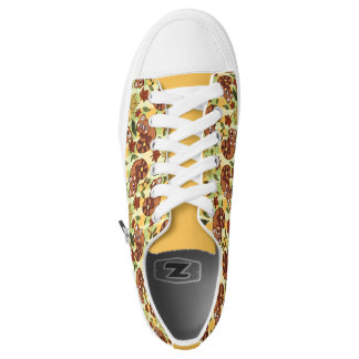 葉が多いレッサーパンダの靴 ロートップスニーカー