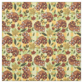 葉が多いレッサーパンダ ファブリック (見本)