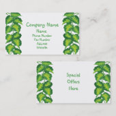 葉が多い名刺 名刺 (正面/裏面)