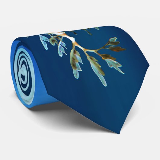 葉が多い海のドラゴンのタイ ネクタイ (ロール)