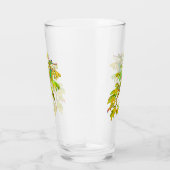 葉が多い海のドラゴンのタツノオトシゴガラスのタンブラー タンブラーグラス (右)