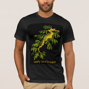 葉が多い海のドラゴンのTシャツ Tシャツ