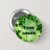 葉が多い環境を考える 缶バッジ (正面&裏面)