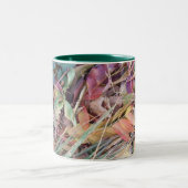 葉が多い長所 ツートーンマグカップ (中央)