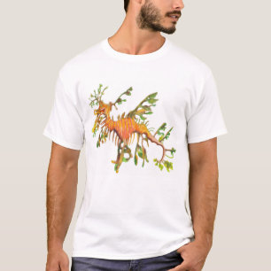 葉が多いSeadragonのアートワークの人のTシャツ Tシャツ