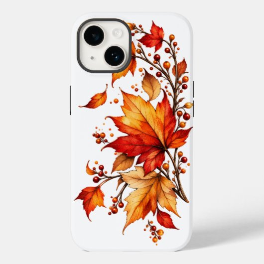 葉が散る Case-Mate iPhoneケース (裏面)