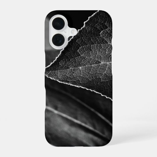 葉っぱがある iPhone 16ケース (裏面)