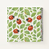 葉っぱとてんとう虫 ノートブック (裏面)