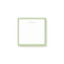葉っぱのグリーンの付箋