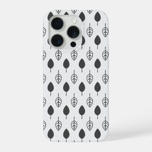 葉っぱのスマホケース iPhoneケース (裏面)