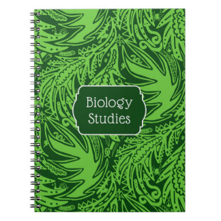 葉っぱの中の生物学 学校 ノートブック