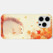 葉っぱの小さなハリネズミ Case-Mate iPhoneケース (裏面 (横))