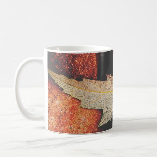 葉っぱの雫 コーヒーマグカップ (左)