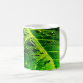 葉っぱの雫 コーヒーマグカップ (正面右)
