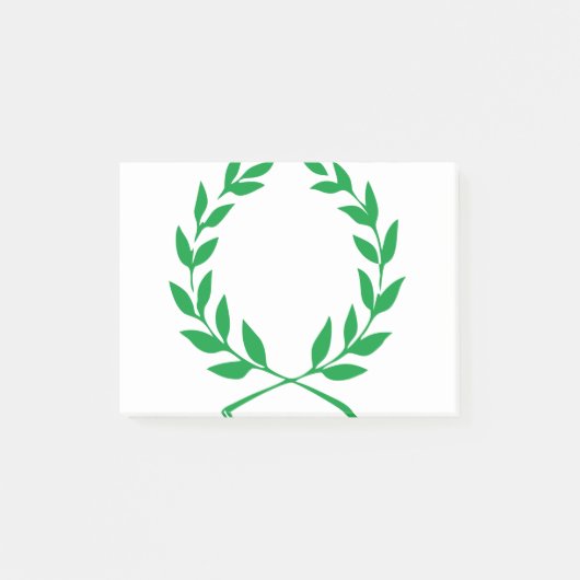 葉っぱデザイン ポストイット (正面)