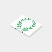 葉っぱデザイン ポストイット (アングル)