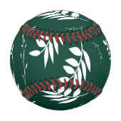 葉っぱ模様 野球ボール (裏面)