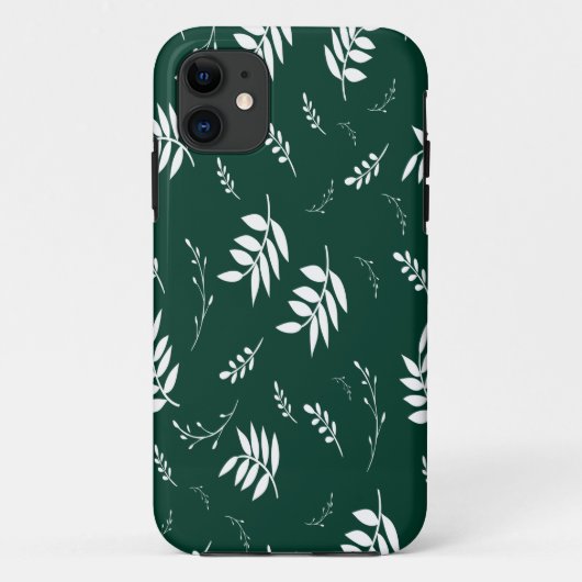 葉っぱ模様 Case-Mate iPhoneケース (裏面)