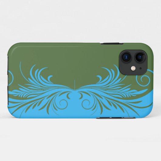葉っぱ1 Case-Mate iPhoneケース (裏面(横))