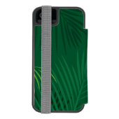 葉っぱ6枚 INCIPIO iPhoneウォレットケース (フォリオ裏面)