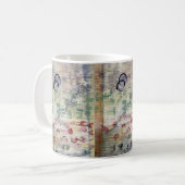 葉っぱ コーヒーマグカップ (正面左)